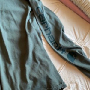 Large carhartt shirt. Green.